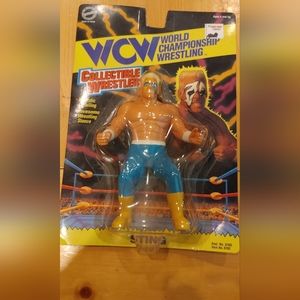 1994 Toymakers WCW Wrestler Sting Wrestling Action Figure sealed